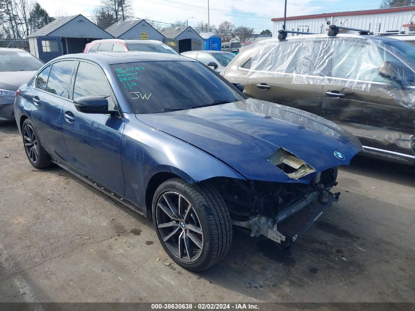 Lot #2490859442 2019 BMW 330I salvage car