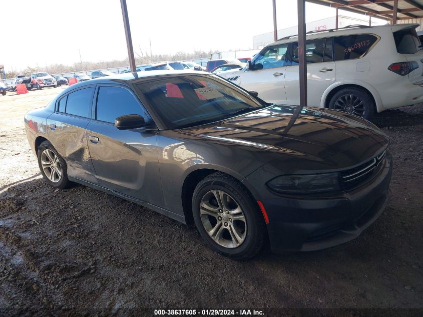Lot #2476842595 2017 DODGE CHARGER SE RWD salvage car