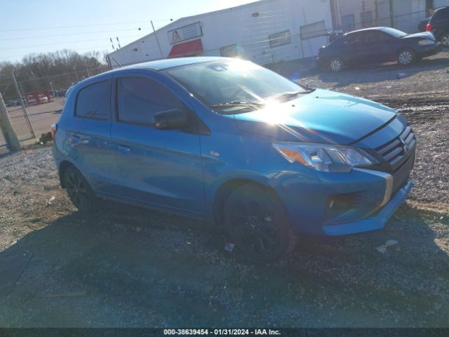 Auction sale of the 2022 Mitsubishi Mirage Black Edition/se, vin: ML32AWHJ6NH006130, lot number: 38639454
