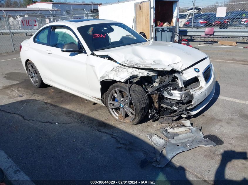 Lot #2490859345 2016 BMW M235I salvage car