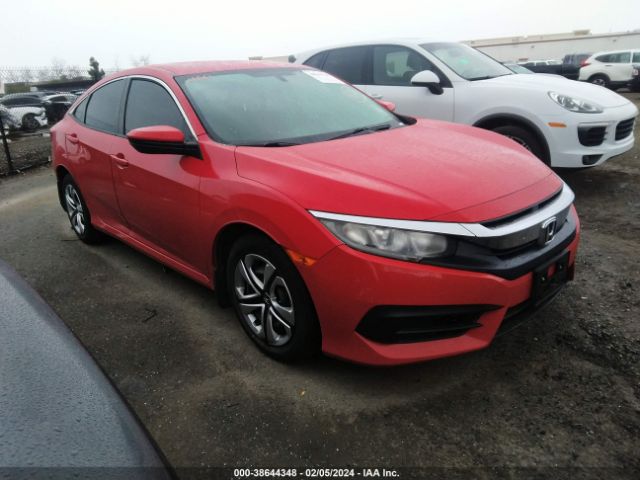 Auction sale of the 2016 Honda Civic Lx, vin: 2HGFC2F54GH545383, lot number: 38644348
