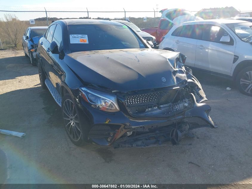 Lot #2495486235 2018 MERCEDES-BENZ GLC 300 COUPE 4MATIC salvage car