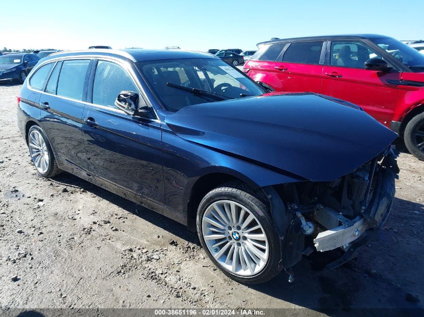 Lot #2458584106 2014 BMW 328D XDRIVE salvage car