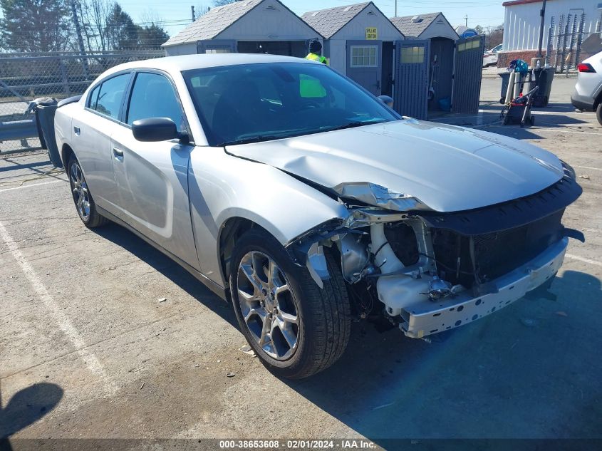 Lot #2427032984 2017 DODGE CHARGER POLICE AWD salvage car