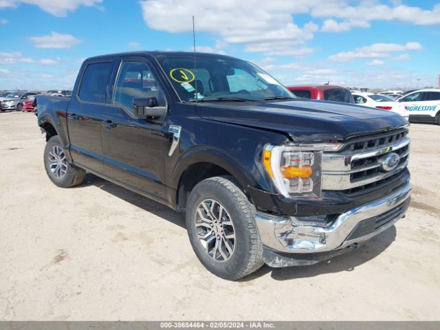 Auction sale of the 2022 Ford F-150 Lariat, vin: 1FTFW1E54NKD68597, lot number: 38654464