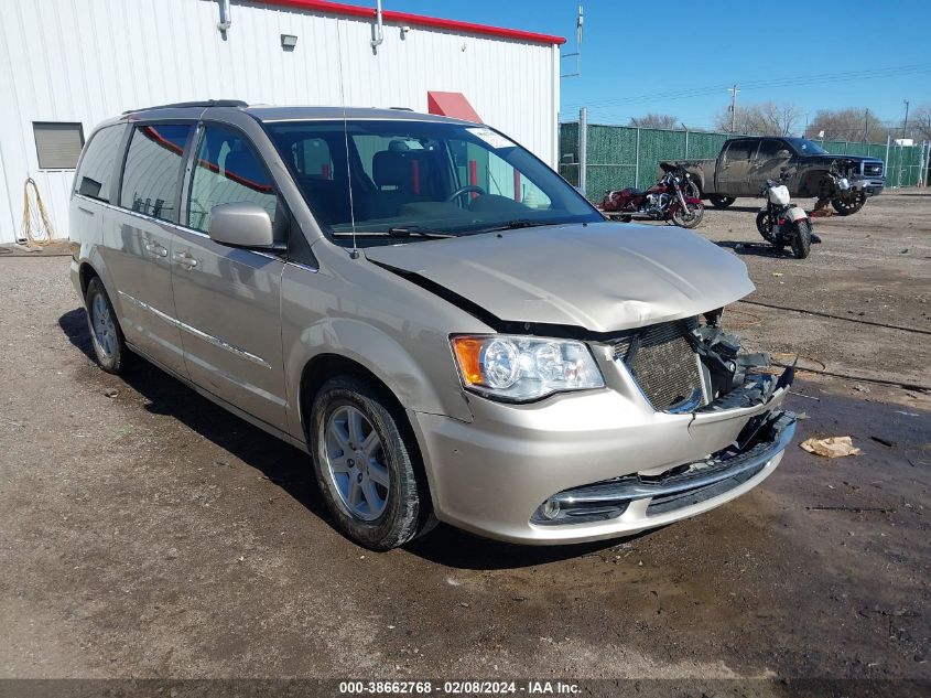 Lot #2490854441 2012 CHRYSLER TOWN & COUNTRY TOURING salvage car