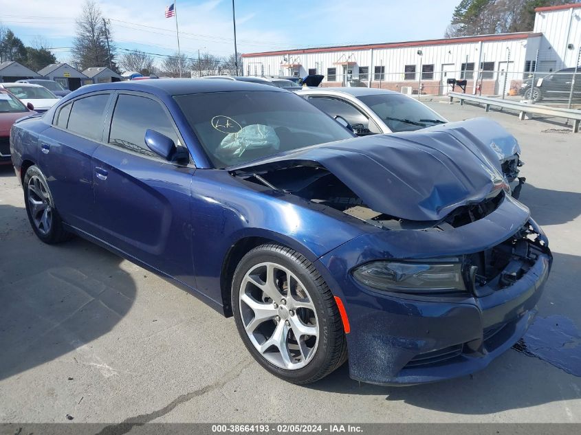 Lot #2427032909 2016 DODGE CHARGER R/T salvage car