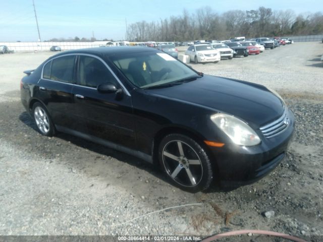 Auction sale of the 2003 Infiniti G35 Leather, vin: JNKCV51E83M327554, lot number: 38664414
