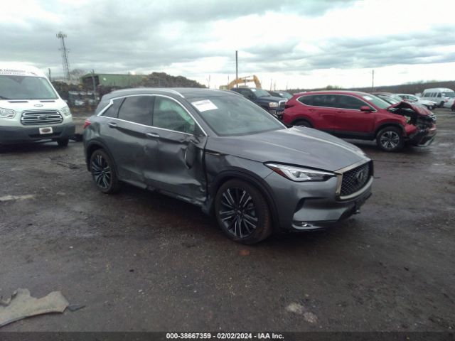 Auction sale of the 2021 Infiniti Qx50 Luxe Awd, vin: 3PCAJ5BB8MF115157, lot number: 38667359