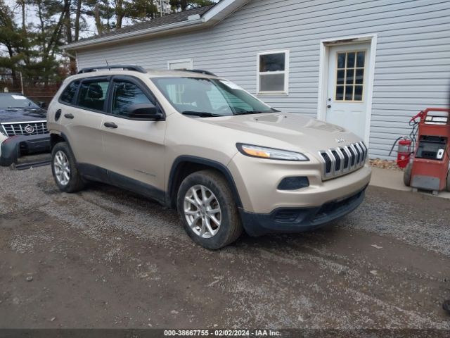 Auction sale of the 2015 Jeep Cherokee Sport, vin: 1C4PJLAB8FW677588, lot number: 38667755
