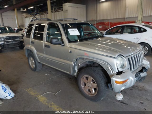 Продажа на аукционе авто 2004 Jeep Liberty Limited Edition, vin: 1J4GL58K04W229672, номер лота: 38668396