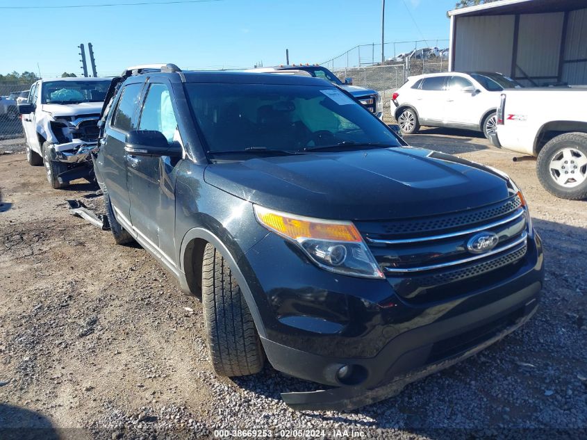 Lot #2488546442 2015 FORD EXPLORER LIMITED salvage car