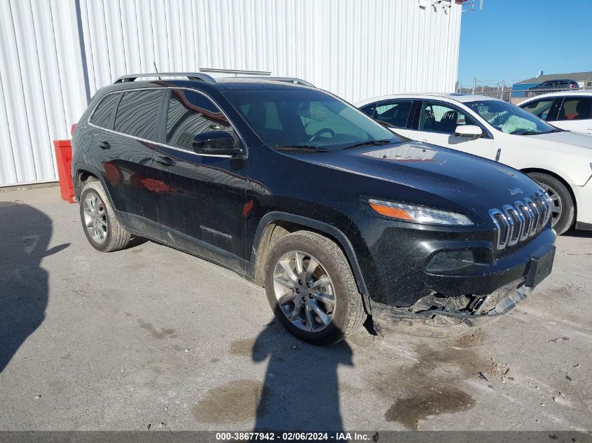 Lot #2509250787 2014 JEEP CHEROKEE LIMITED salvage car