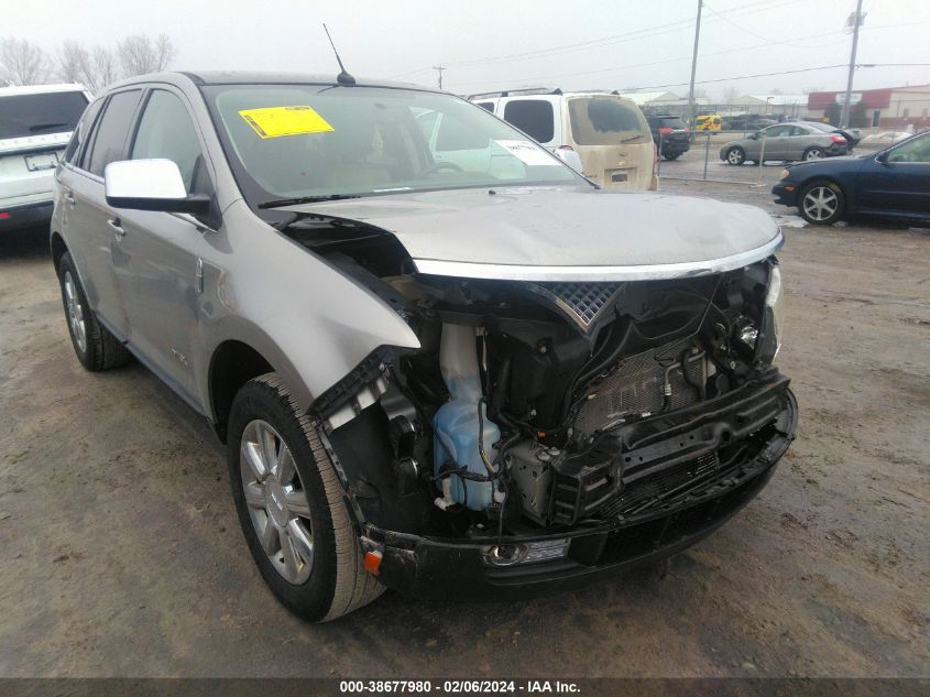 Lot #2482716074 2008 LINCOLN MKX salvage car
