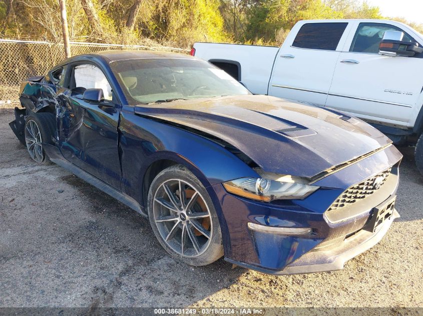 Lot #2490862805 2018 FORD MUSTANG ECOBOOST salvage car