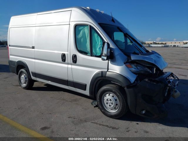 Auction sale of the 2023 Ram Promaster 2500 High Roof 136 Wb, vin: 3C6LRVCG1PE517390, lot number: 38682146