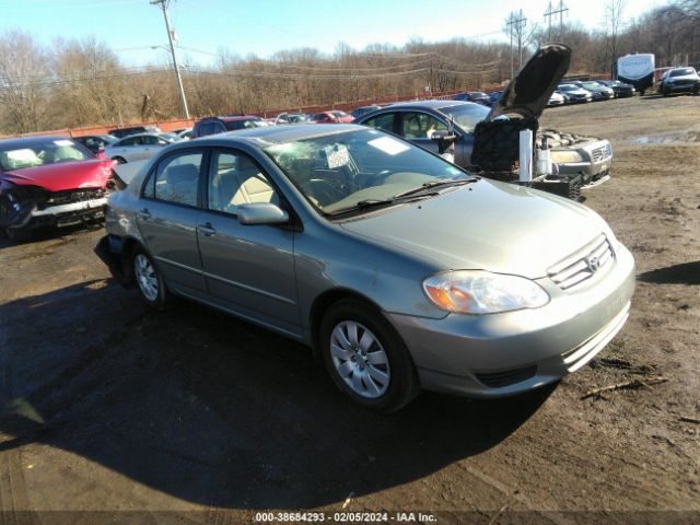 Auction sale of the 2004 Toyota Corolla Le, vin: 2T1BR32E24C189044, lot number: 38684293