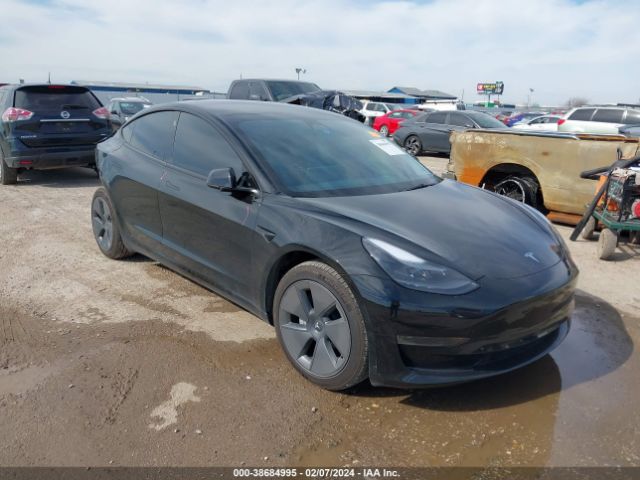 2023 Tesla Model 3 Rear-wheel Drive მანქანა იყიდება აუქციონზე, vin: 5YJ3E1EA9PF554820, აუქციონის ნომერი: 38684995