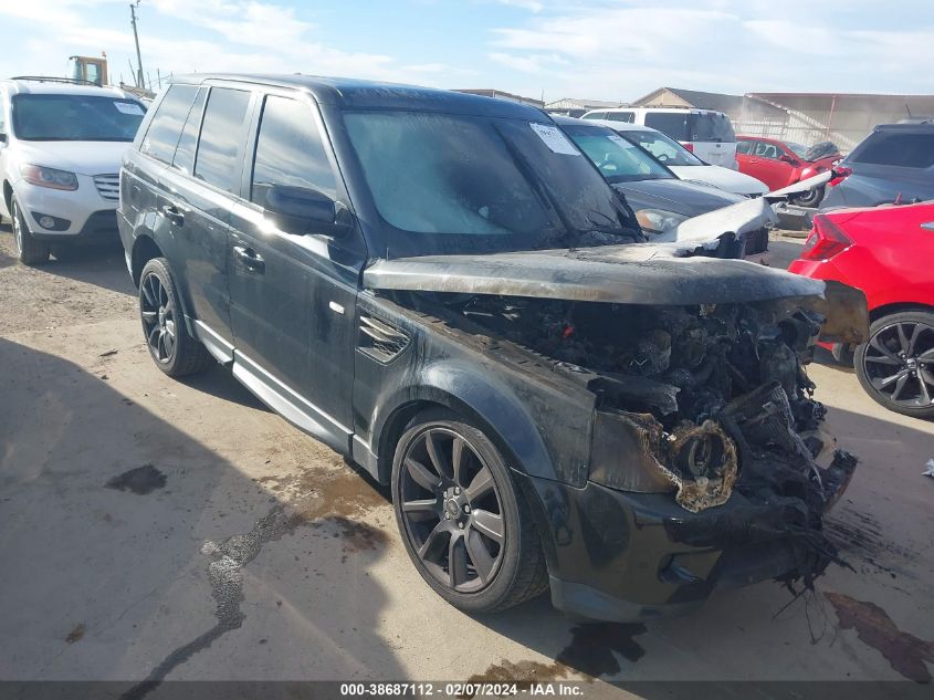 Lot #2509250651 2013 LAND ROVER RANGE ROVER SPORT HSE salvage car