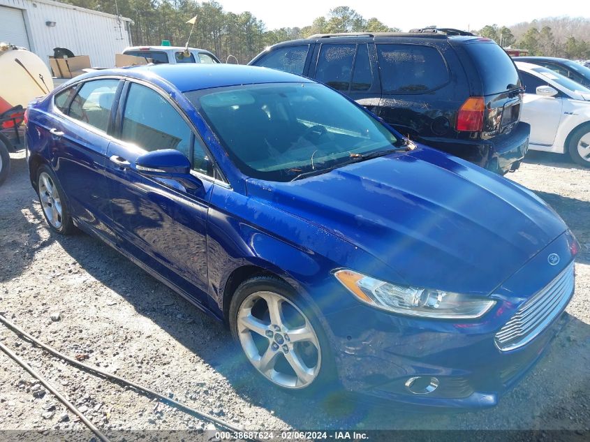 Lot #2509246124 2016 FORD FUSION SE salvage car
