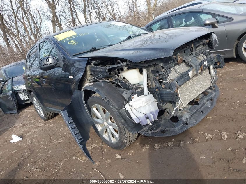 Lot #2486231643 2015 MITSUBISHI OUTLANDER SPORT ES salvage car