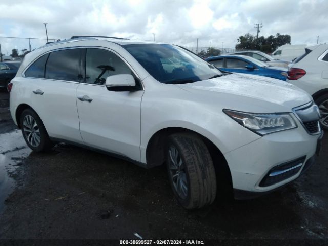 Auction sale of the 2014 Acura Mdx Technology Package, vin: 5FRYD3H43EB003188, lot number: 38699527