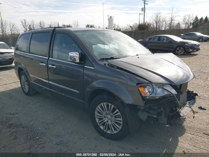 Lot #2422462088 2015 CHRYSLER TOWN & COUNTRY TOURING-L salvage car