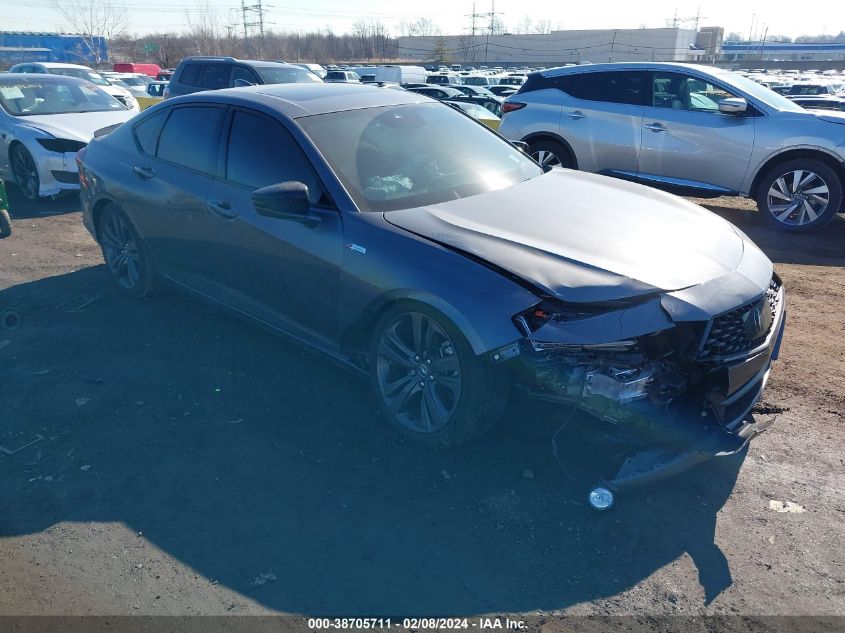 Lot #2509245484 2023 ACURA TLX A-SPEC PACKAGE salvage car