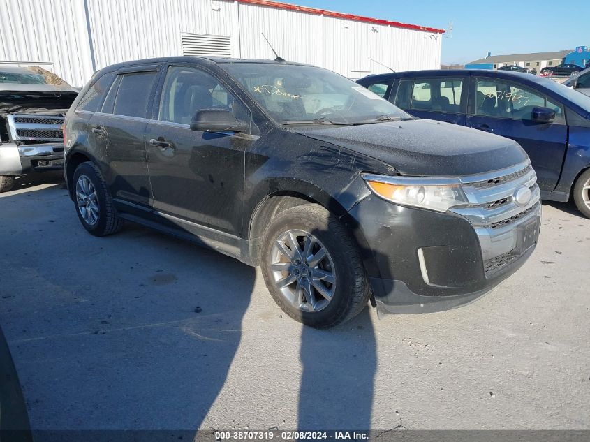 Lot #2494329376 2013 FORD EDGE LIMITED salvage car