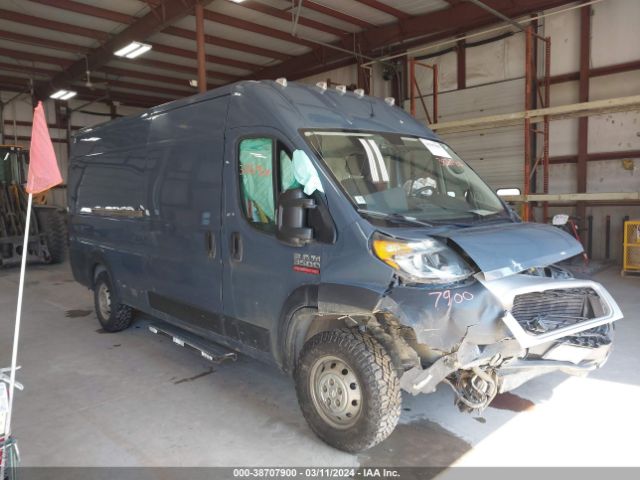 Auction sale of the 2020 Ram Promaster 3500 Cargo Van High Roof 159 Wb Ext, vin: 3C6URVJG3LE113055, lot number: 38707900