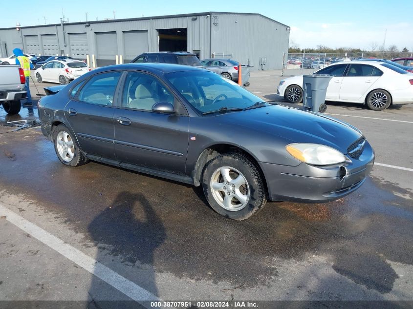 Lot #2490853604 2002 FORD TAURUS SES/SES STANDARD salvage car