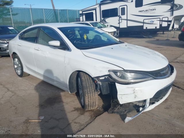Auction sale of the 2015 Chrysler 200 Limited, vin: 1C3CCCAB5FN740276, lot number: 38717929