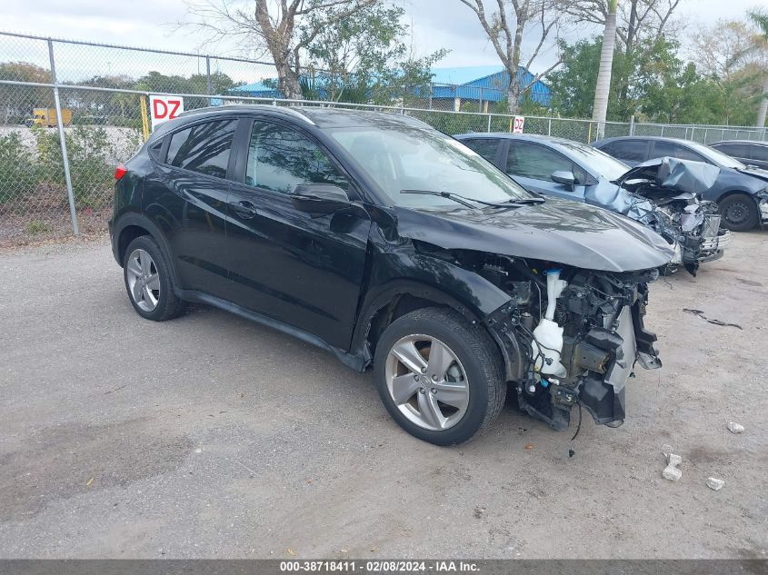 Lot #2490858732 2019 HONDA HR-V EX salvage car