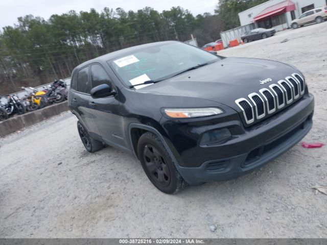 Auction sale of the 2015 Jeep Cherokee Sport, vin: 1C4PJLABXFW711238, lot number: 38725216