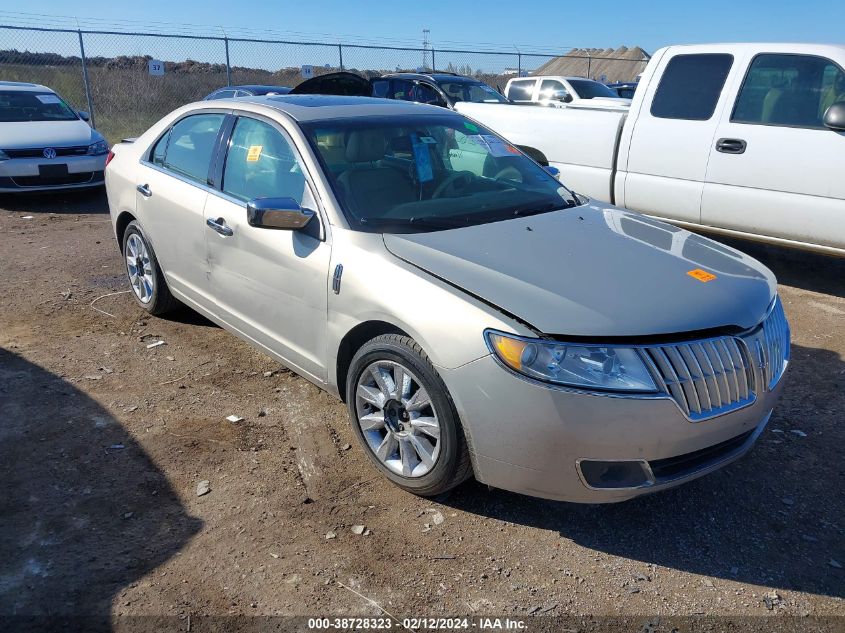 Lot #2476842163 2010 LINCOLN MKZ salvage car