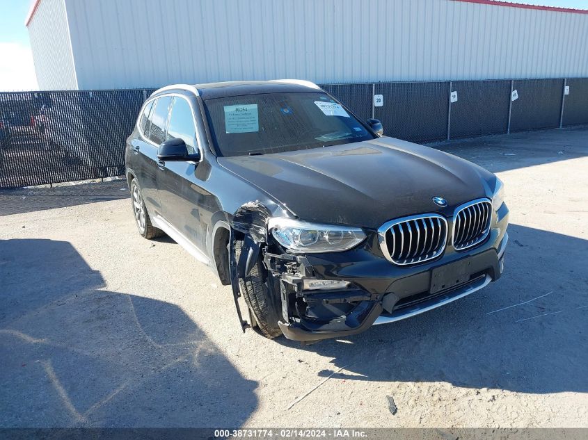Lot #2476842119 2019 BMW X3 SDRIVE30I salvage car