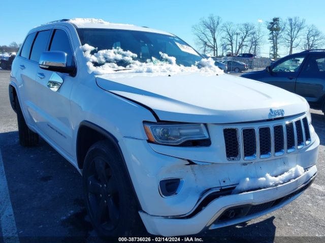 Auction sale of the 2015 Jeep Grand Cherokee Overland, vin: 1C4RJFCT1FC609280, lot number: 38736026