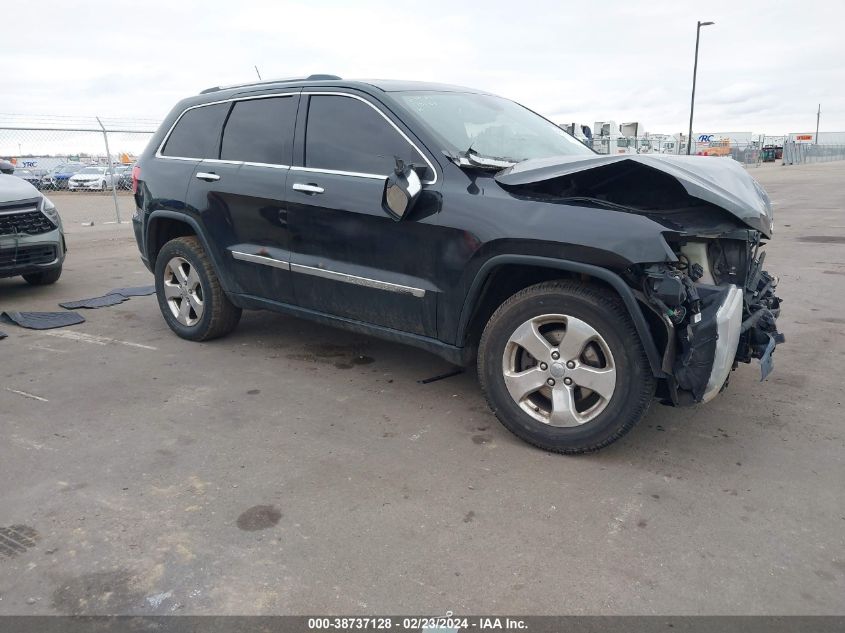 Lot #2490861817 2012 JEEP GRAND CHEROKEE LIMITED salvage car