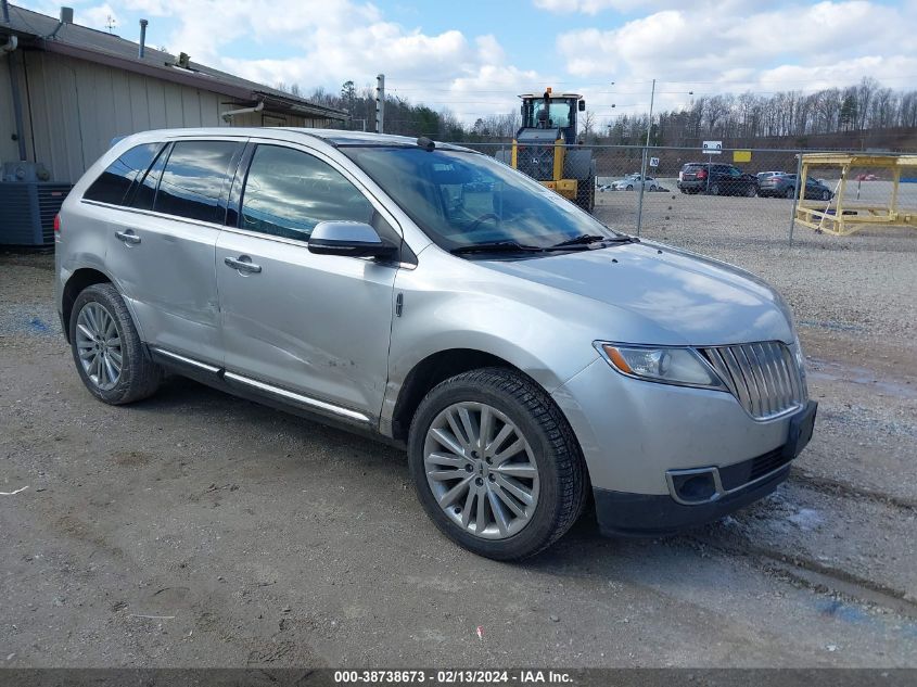 Lot #2493172283 2012 LINCOLN MKX salvage car