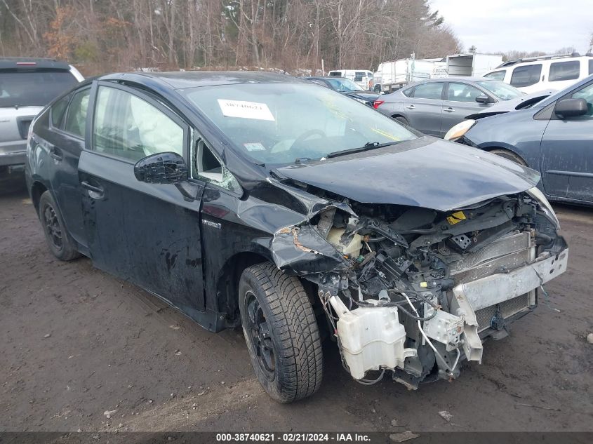 Lot #2525406780 2014 TOYOTA PRIUS TWO salvage car