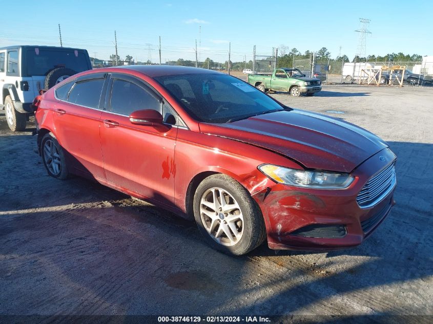 Lot #2518512685 2014 FORD FUSION SE salvage car