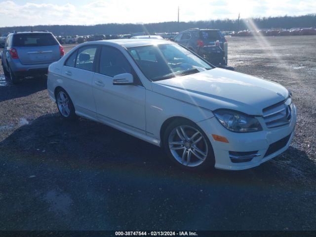 Auction sale of the 2012 Mercedes-benz C 300 Luxury 4matic/sport 4matic, vin: WDDGF8BB1CR195039, lot number: 38747544