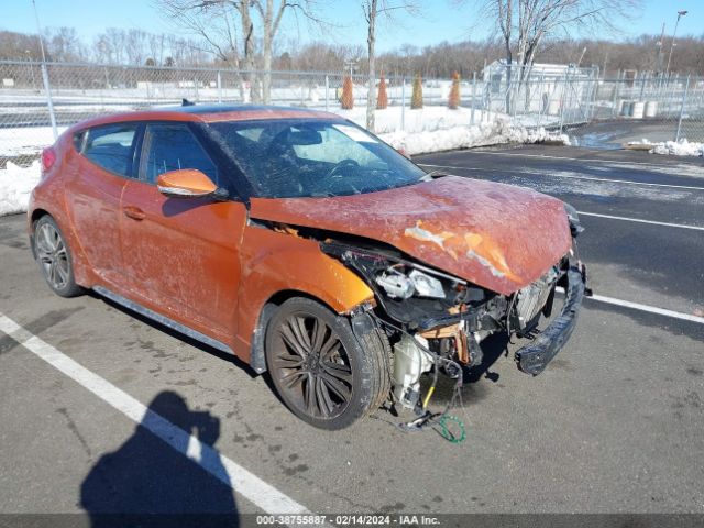 Auction sale of the 2016 Hyundai Veloster Turbo, vin: KMHTC6AE4GU248851, lot number: 38755887