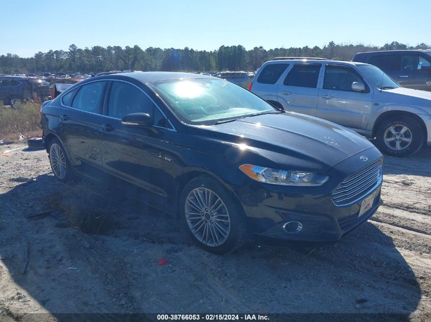 Lot #2509245442 2016 FORD FUSION SE salvage car