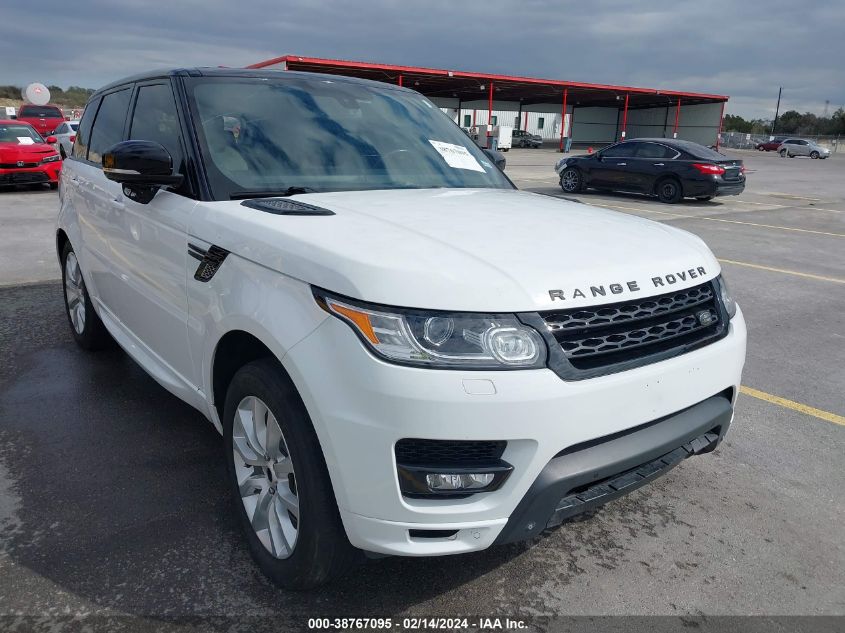 Lot #2488546339 2014 LAND ROVER RANGE ROVER SPORT 5.0L V8 SUPERCHARGED AUTOBIOGRAPHY salvage car