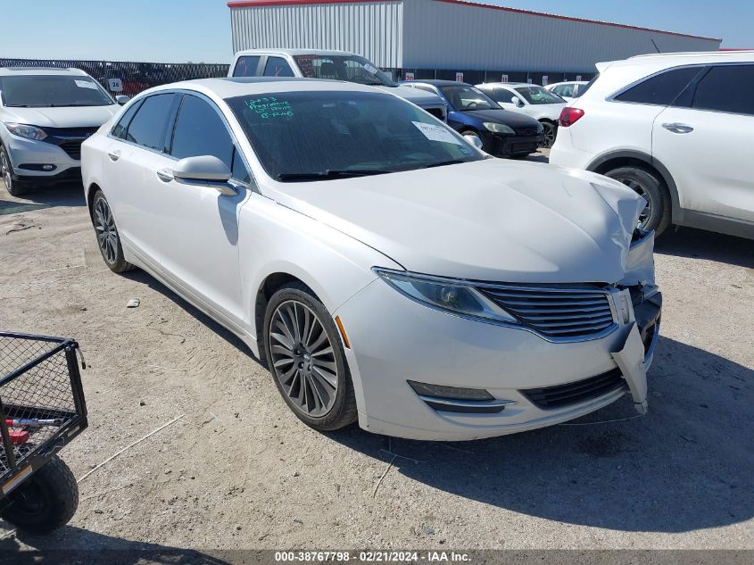 Lot #2476841971 2016 LINCOLN MKZ salvage car