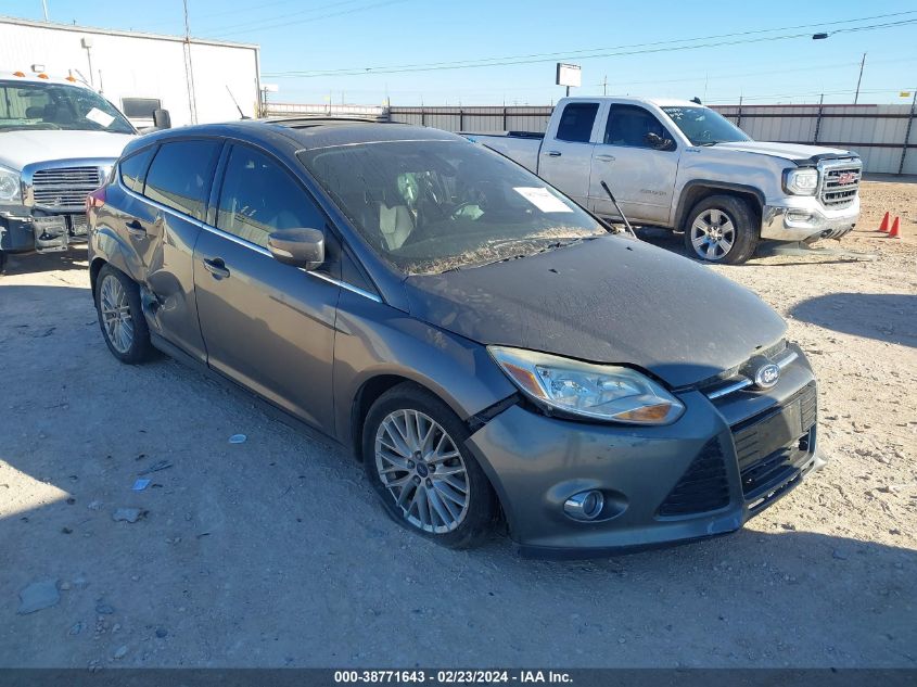Lot #2504641203 2012 FORD FOCUS SEL salvage car