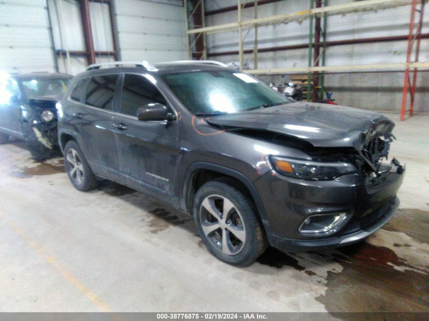 Lot #2474516766 2019 JEEP CHEROKEE LIMITED 4X4 salvage car
