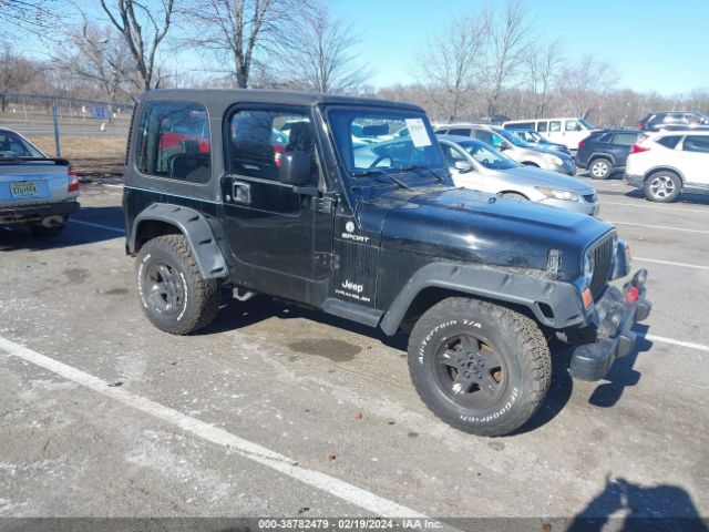 Auction sale of the 2004 Jeep Wrangler Sport, vin: 1J4FA49S24P742040, lot number: 38782479