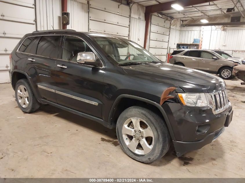 Lot #2509250301 2012 JEEP GRAND CHEROKEE LIMITED salvage car
